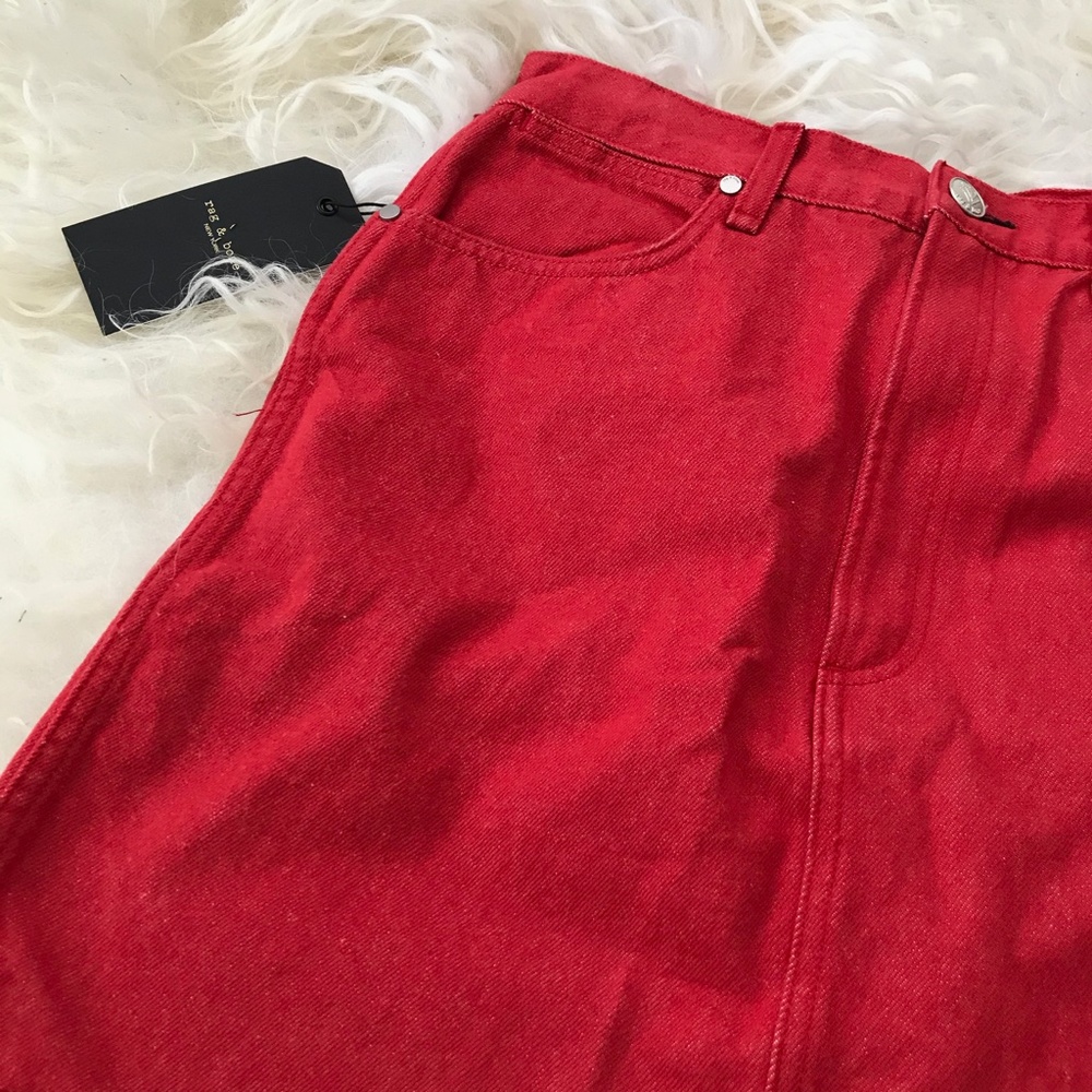 Rag & Bone/JEAN Moss Skirt - Picture 7 of 8